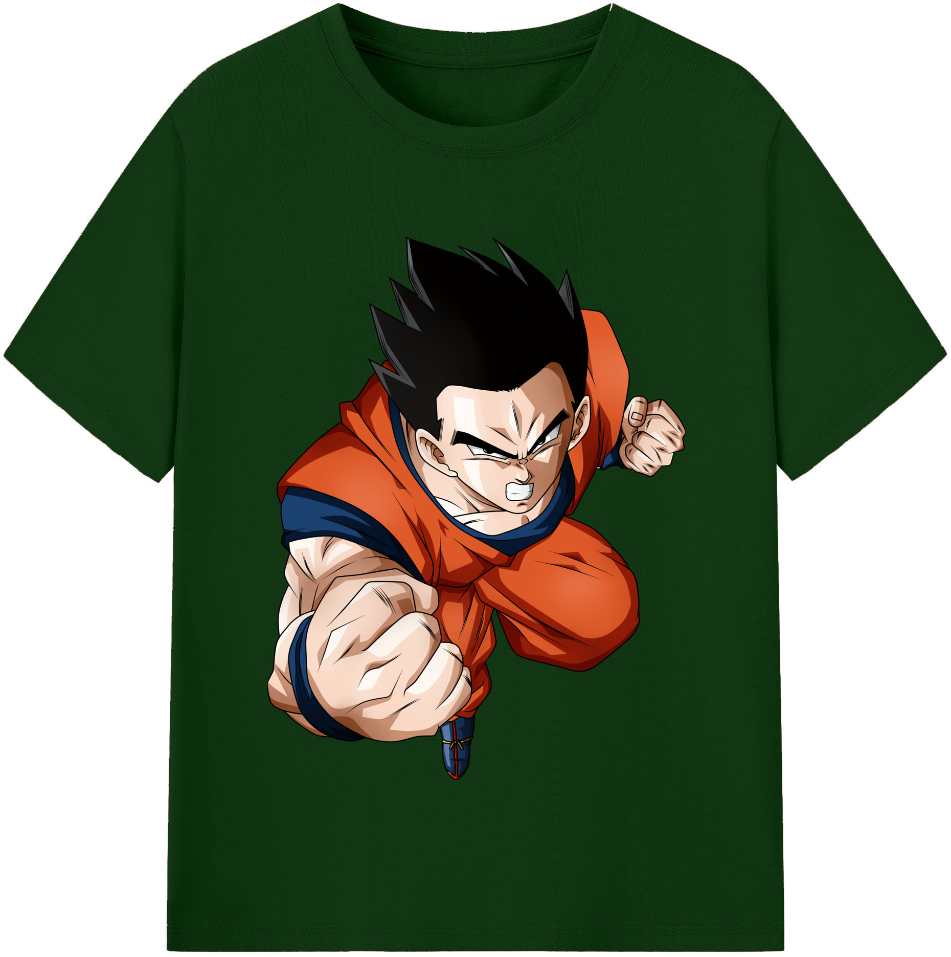 （画像用） ドラゴンボール 孫 悟飯（そんごはん）DRAGON BALL Son Gohan 綿100％半袖Tシャツ（フロントプリント）